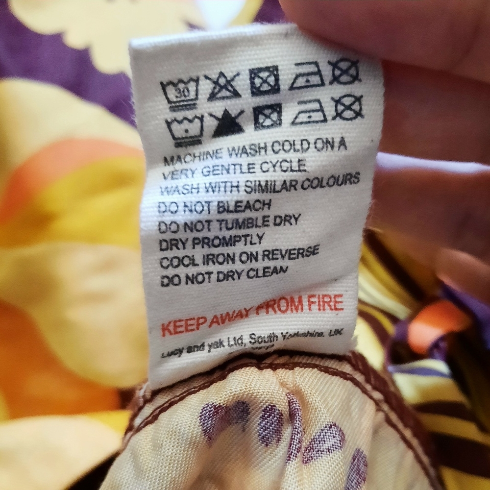 NWOT Lucy & Yak Mable TENCEL™ Lyocell Maxi Dress in Reyna Print - Size 8 / UK 12 - Picture 13 of 16